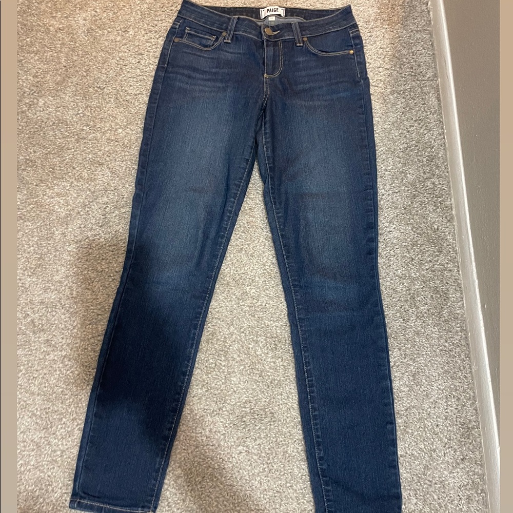 Paige skinny jeans size 26